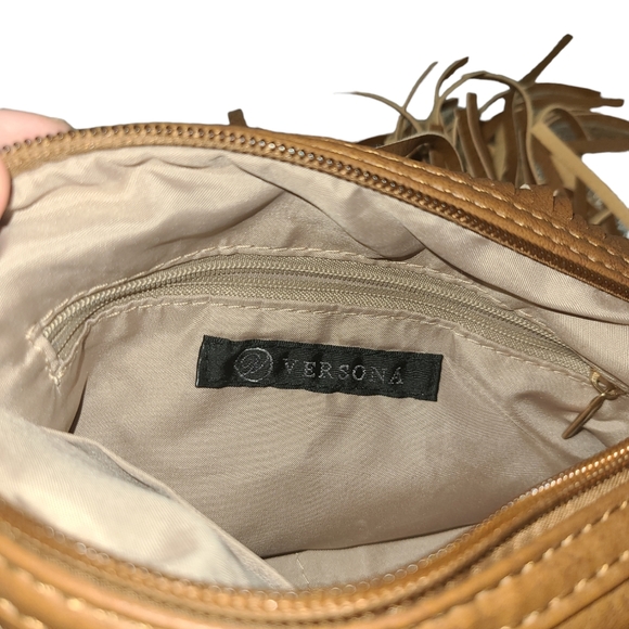 Versona boho fringe purse EUC - Picture 6 of 8